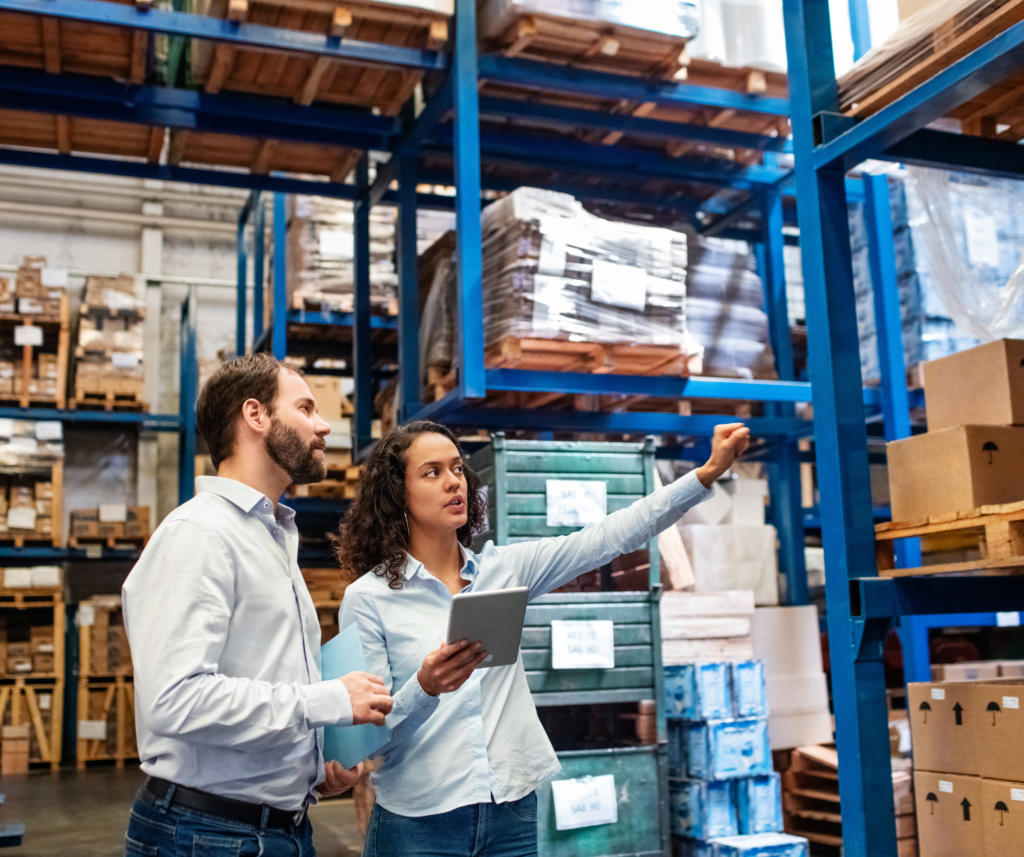 Stocktaking in warehouse